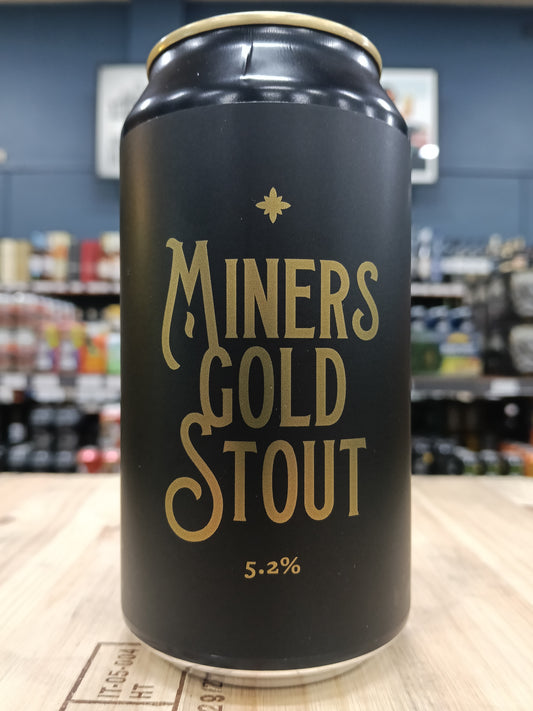 Miners Gold Stout 375ml Can