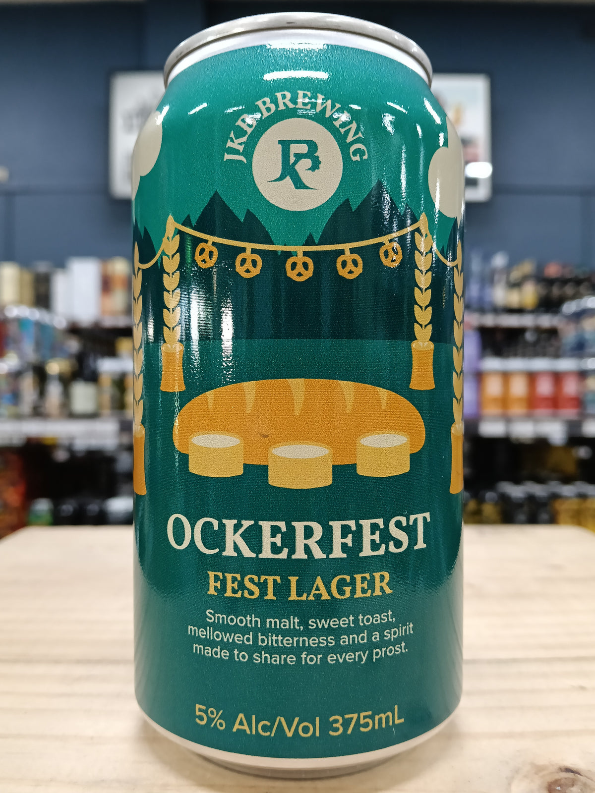 JKB Ockerfest Fest Lager 375ml Can