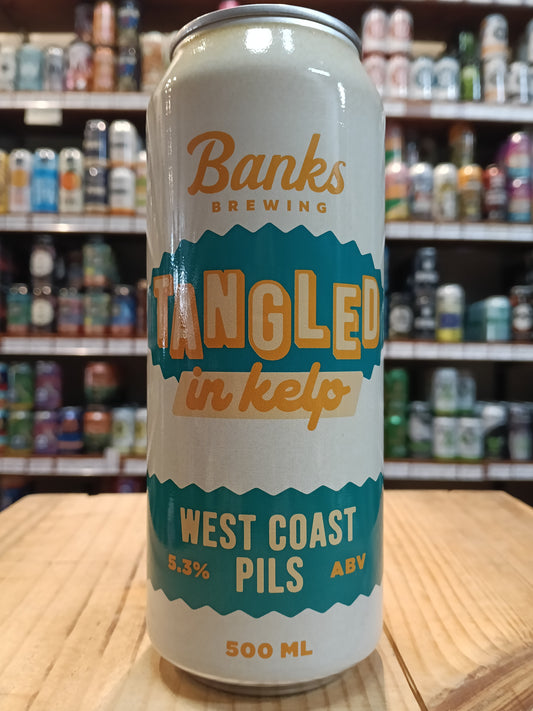 Banks Tangled In Kelp West Coast Pils 500ml Can