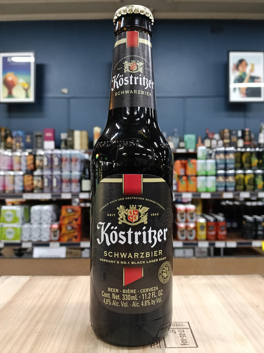 Kostritzer Schwarzbier Dark Lager 330ml