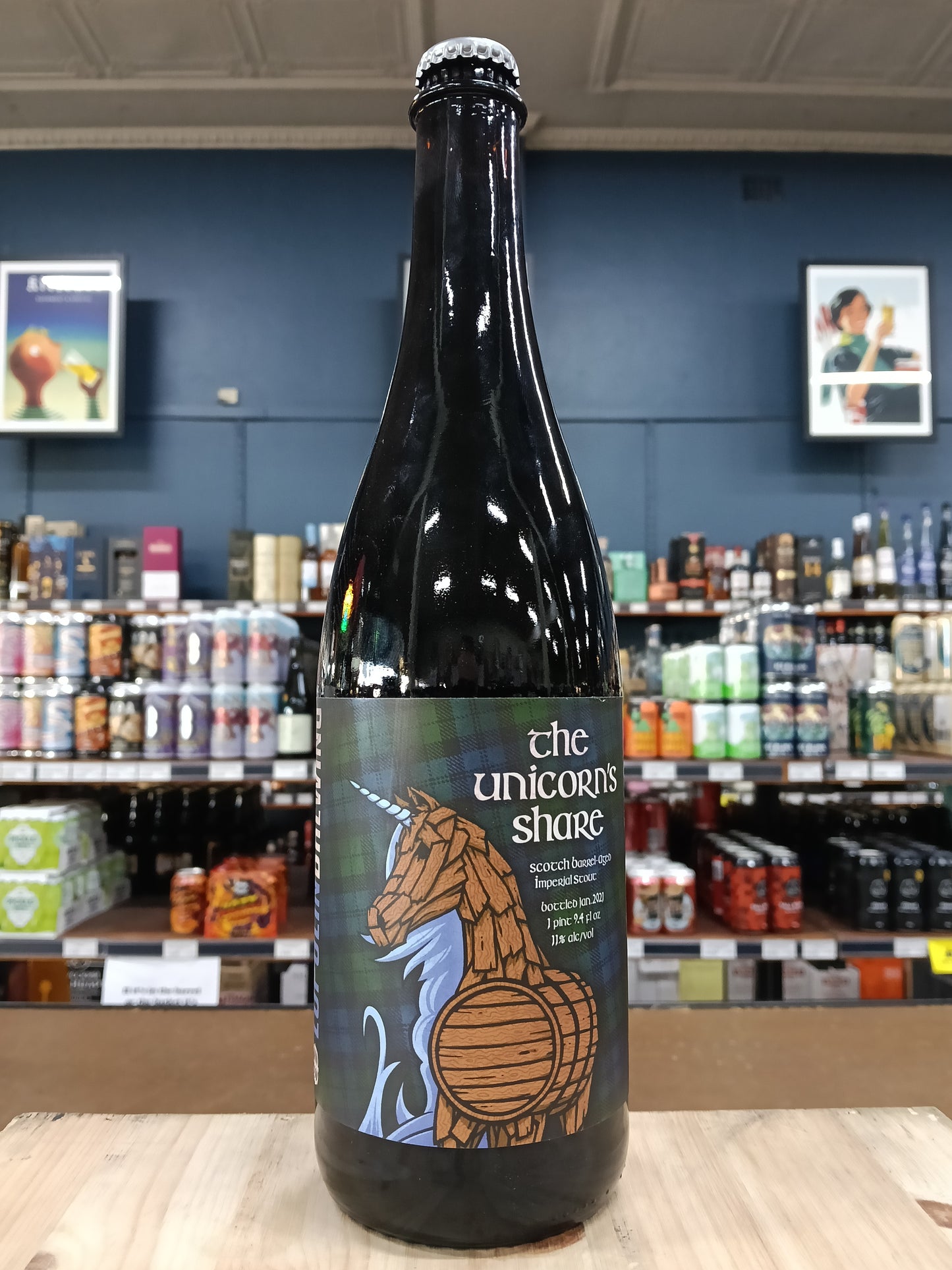 Lupulin The Unicorn's Share Scotch Barrel Aged Imperial Stout 750ml
