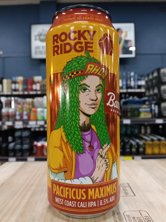 Rocky Ridge x Banks Pacificus Maximus West Coast Cali IIPA 500ml Can