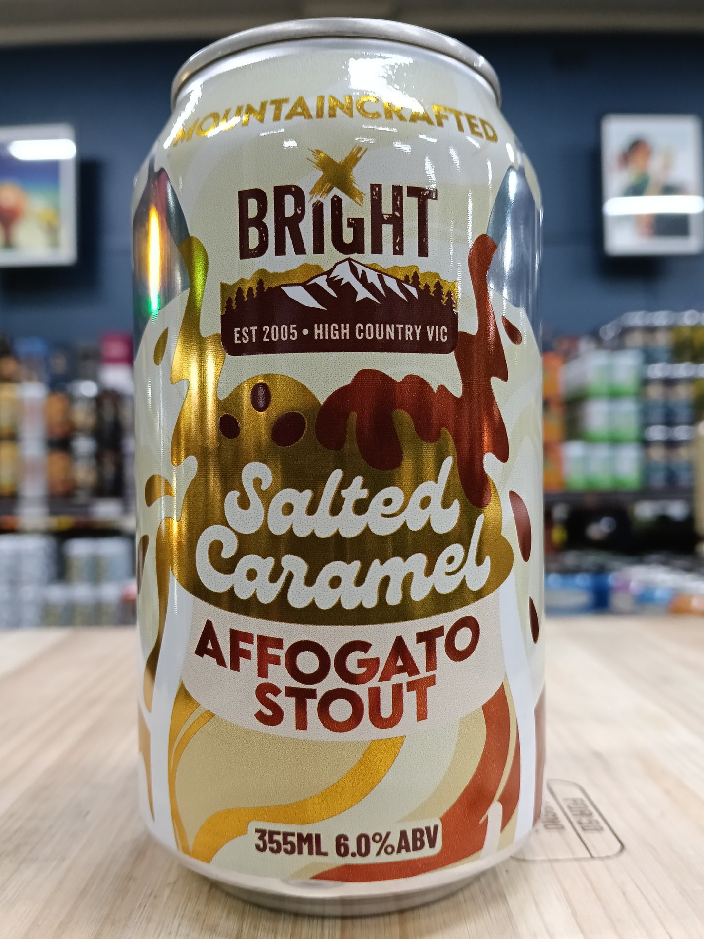 Bright Salted Caramel Affogato Stout 355ml Can