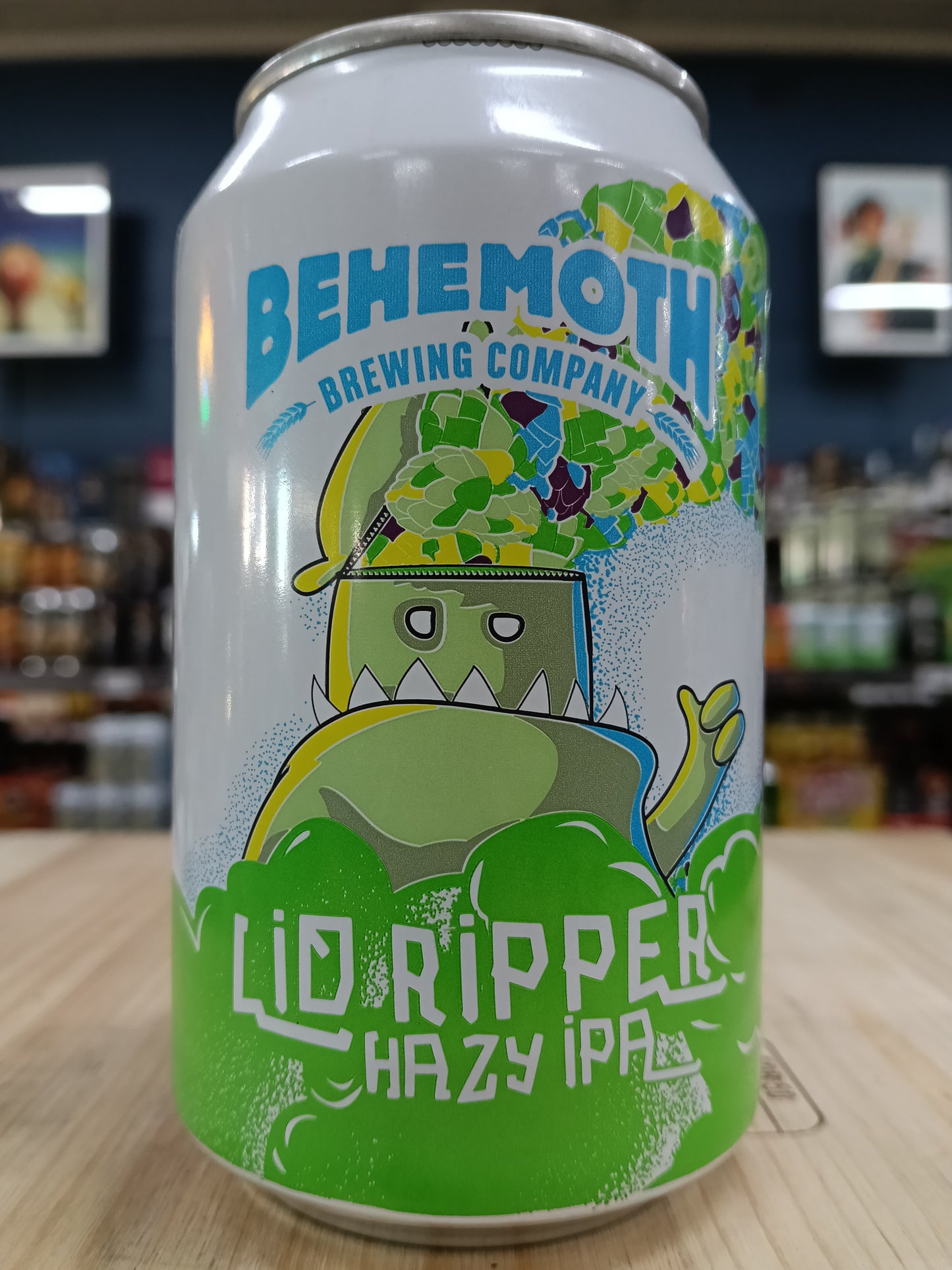 Behemoth Lid Ripper Hazy IPA 330ml Can