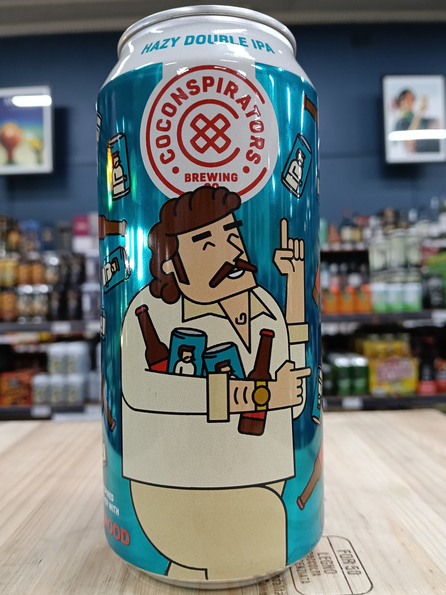 Co-Conspirators The Distributor Double Hazy IPA 440ml Can
