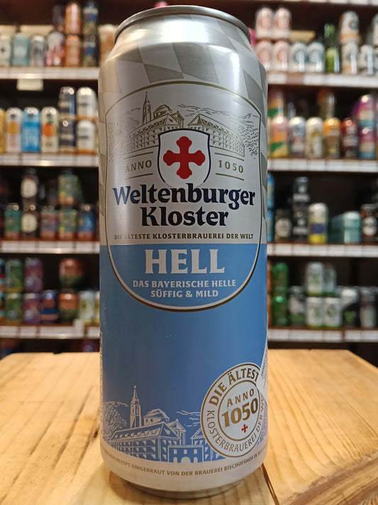 Weltenburger Kloster Hell 500ml Can