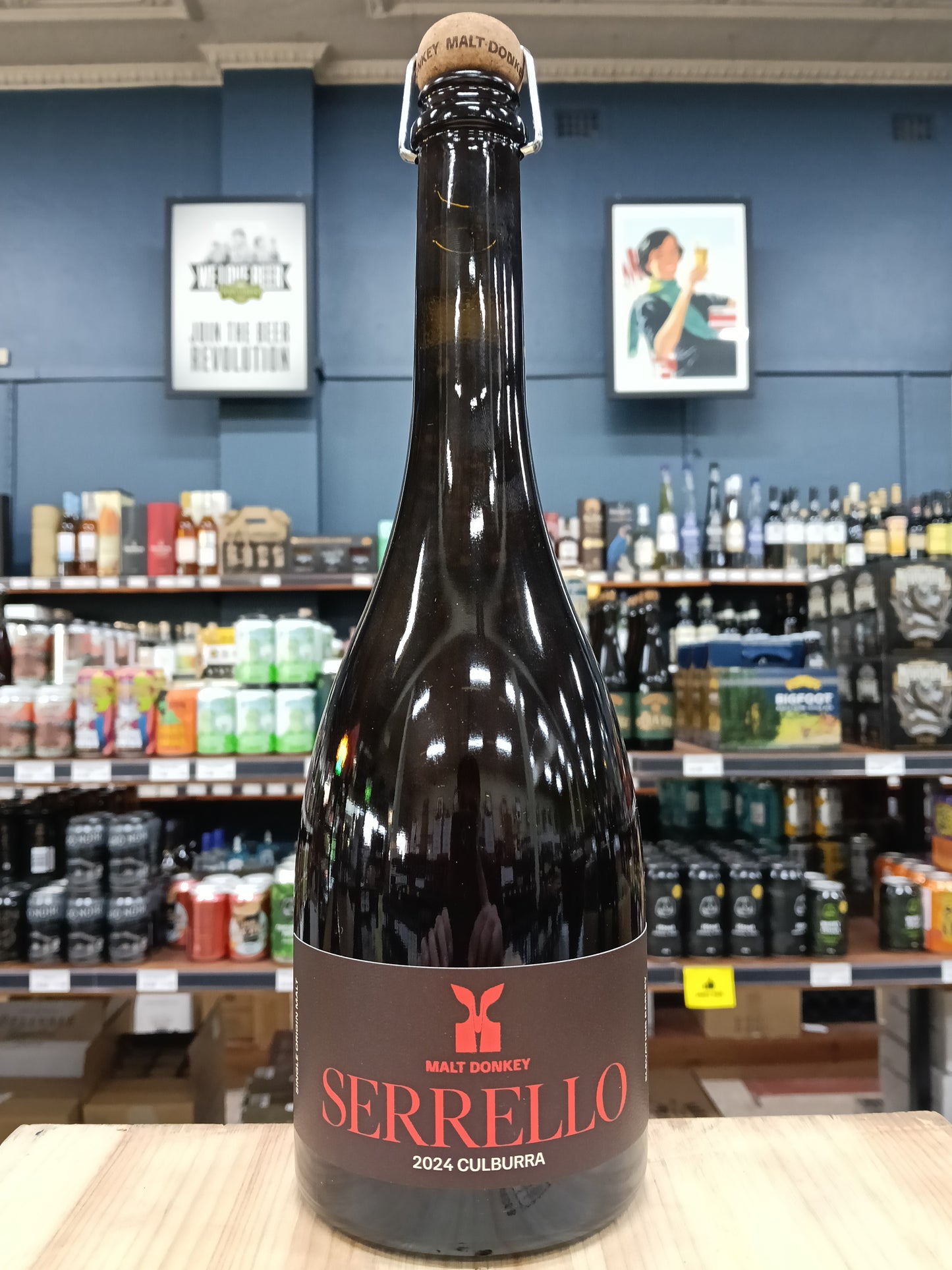 Malt Donkey Serrello, Culburra 2024 Fine Ale 750ml Bottle