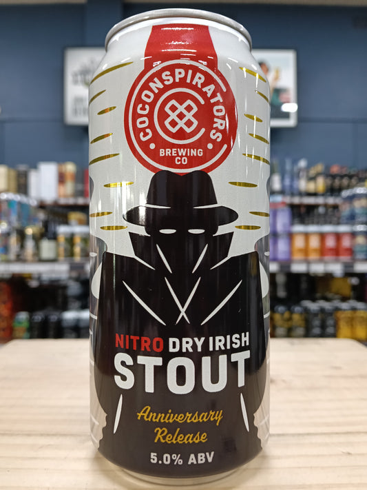 Co-Conspirators Nitro Dry Irish Stout 440ml Can