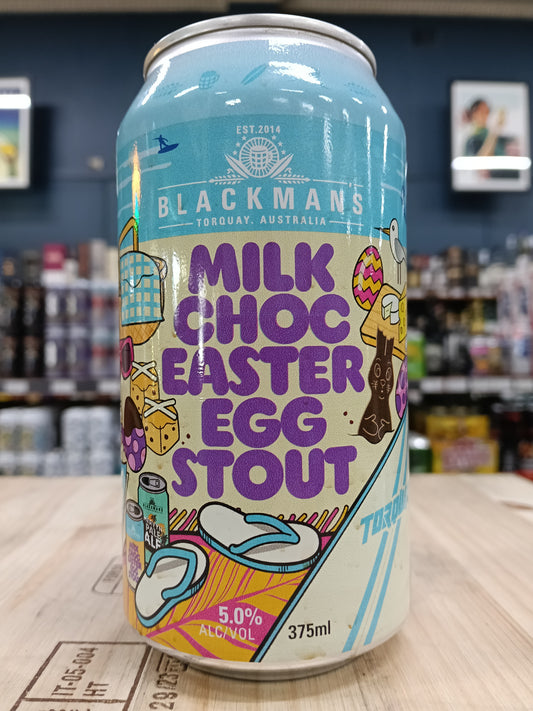 Blackman's Milk Choc Easter Egg Stout 375ml Can