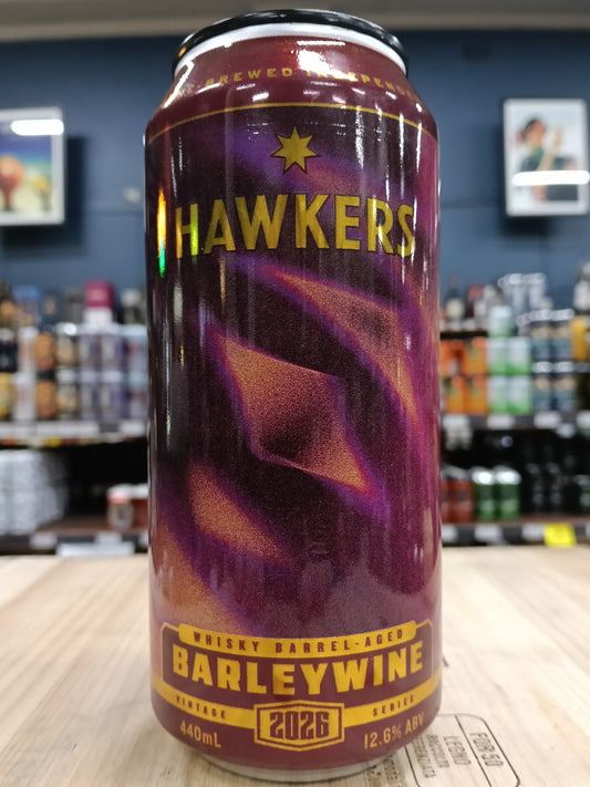 Hawkers Whisky BA Barleywine 2026 440ml Can