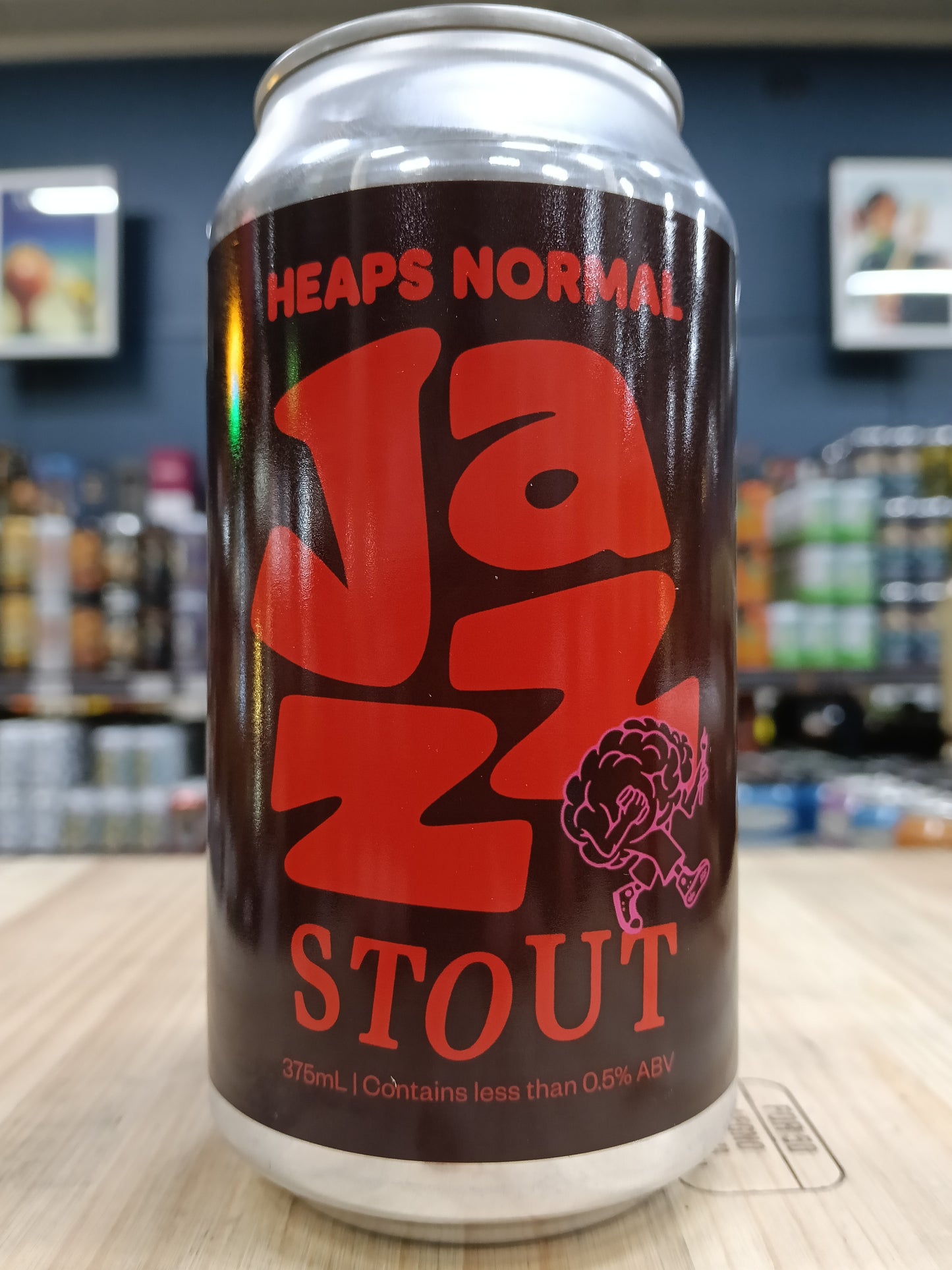 Heaps Normal Jazz Stout 375ml Can