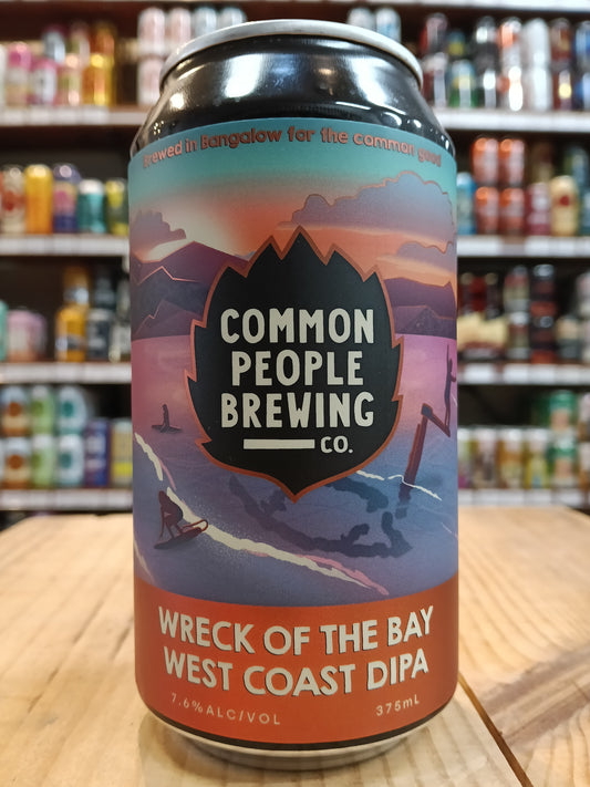 Common People Wreck Of The Bay DIPA 375ml Can