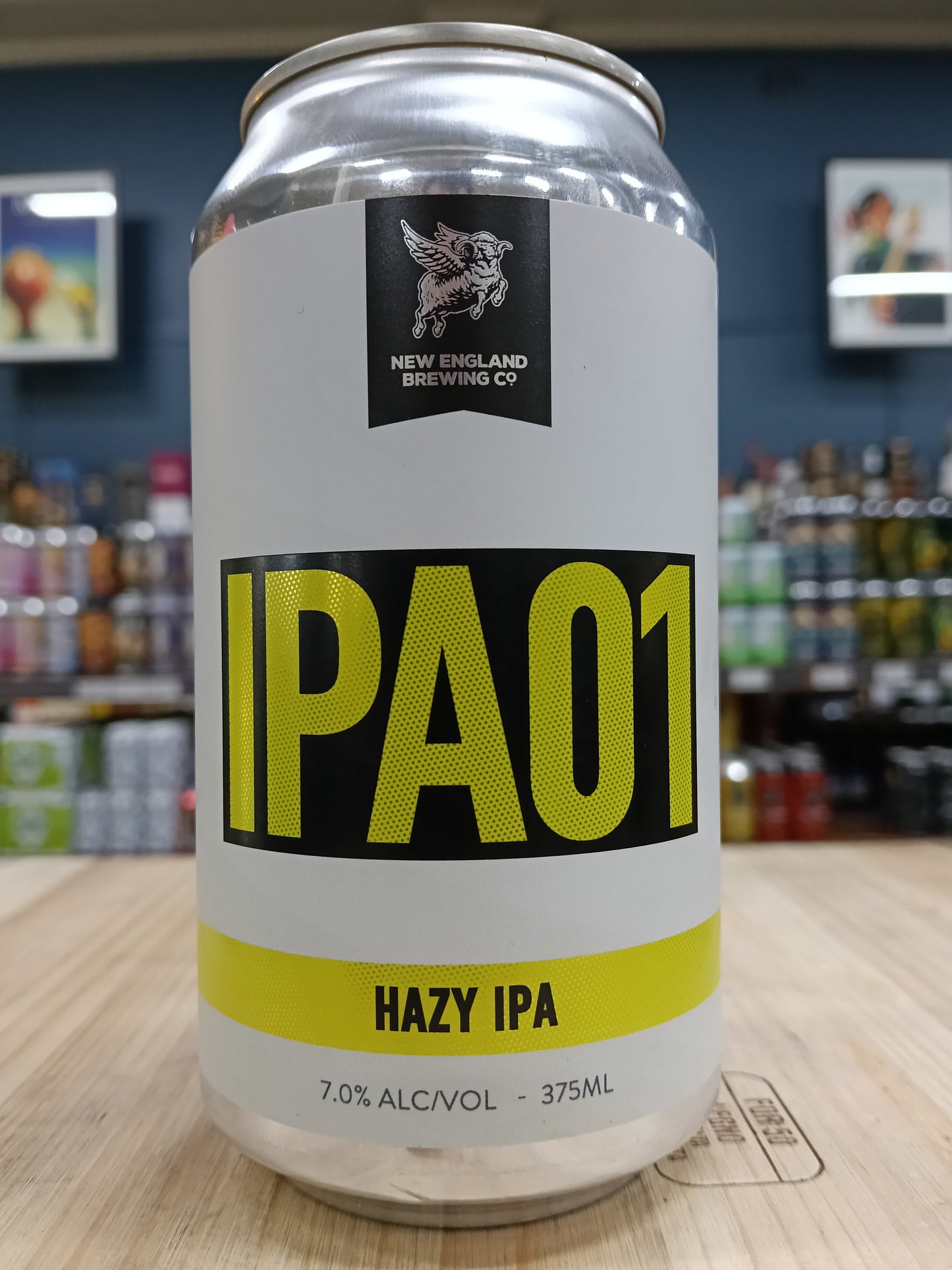 New England Brewing Co. IPA01 Hazy IPA 375ml Can