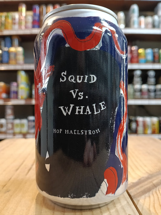 Sailors Grave Squid vs Whale Hazy IPA 355ml Can