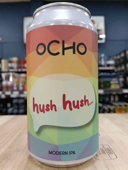Ocho Hush Hush Modern IPA 375ml Can