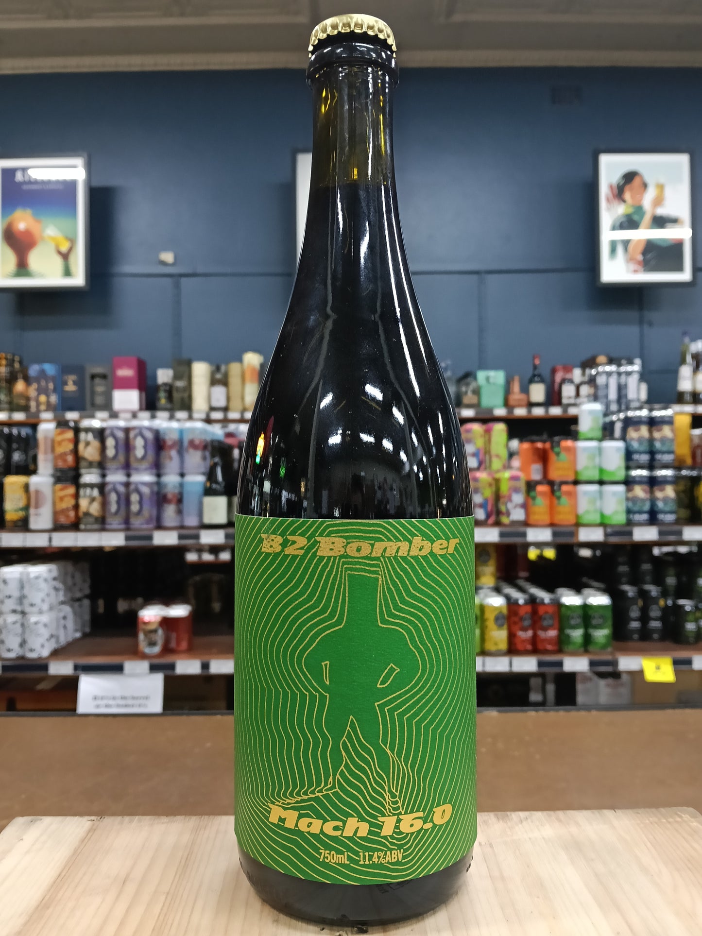 Bridge Road B2 Bomber Mach 16.0 Imperial Black IPA 750ml