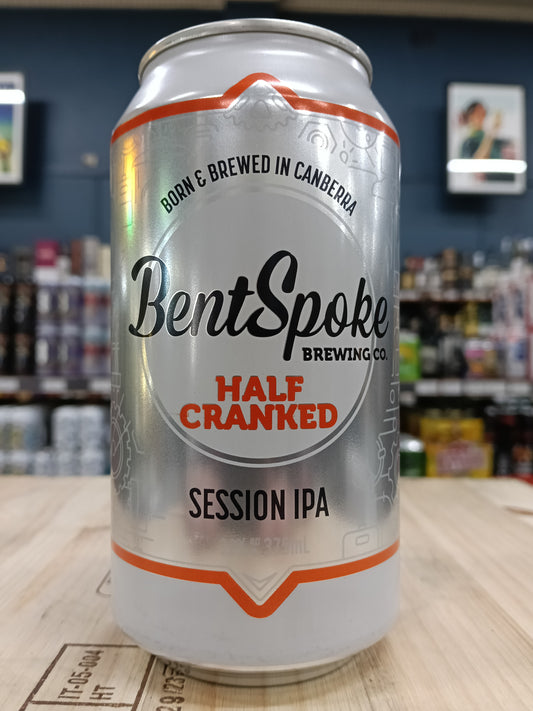 Bentspoke Half Cranked Session IPA 375ml Can