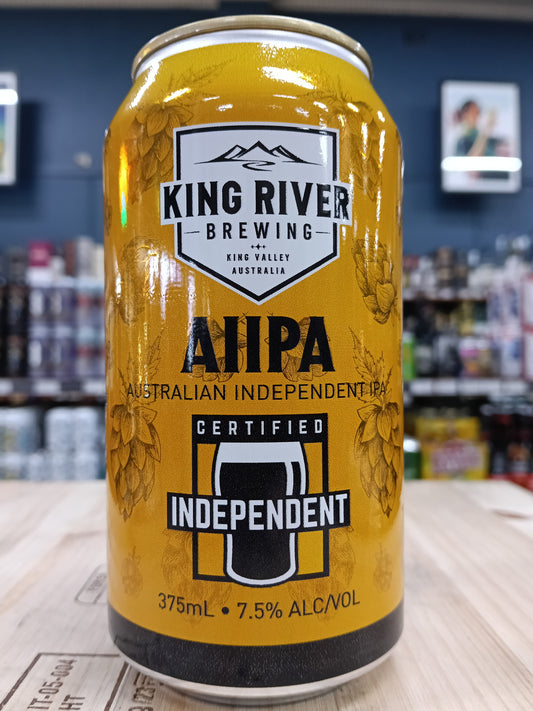King River AIIPA Australian Independent IPA 375ml Can