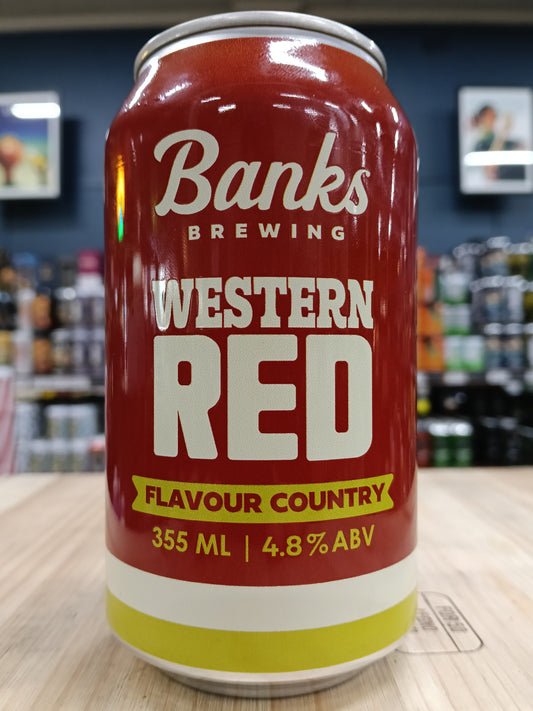 Banks Western Red 355ml Can