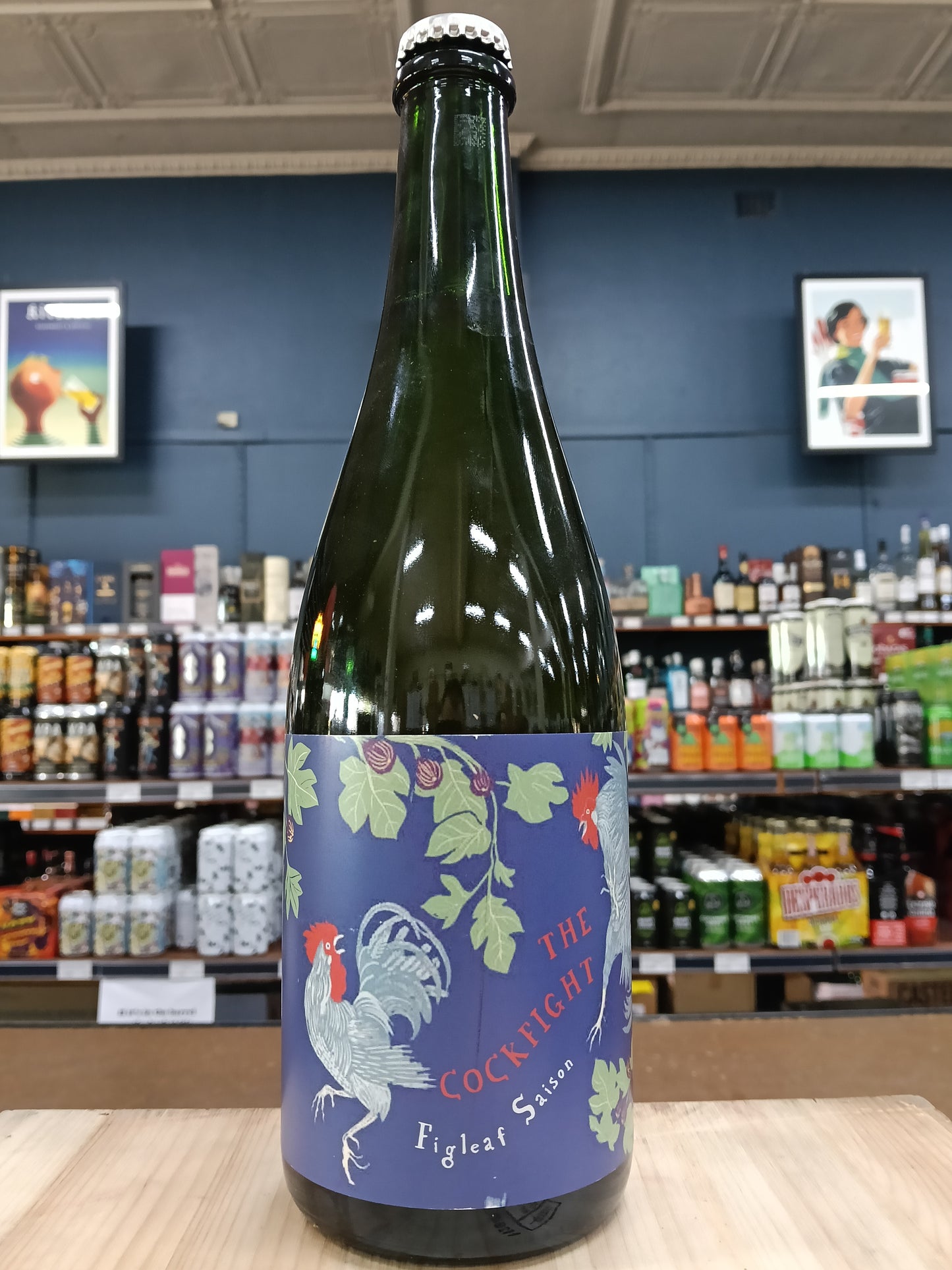 Sailors Grave The Cockfight Barrel Aged Fig Leaf Spelt Saison 750ml