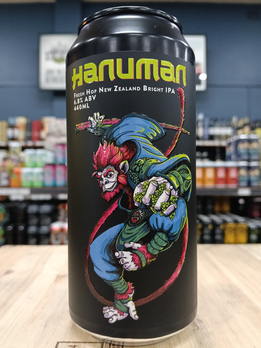 Double Vision Hanuman Fresh Hop NZ Bright IPA 440ml Can
