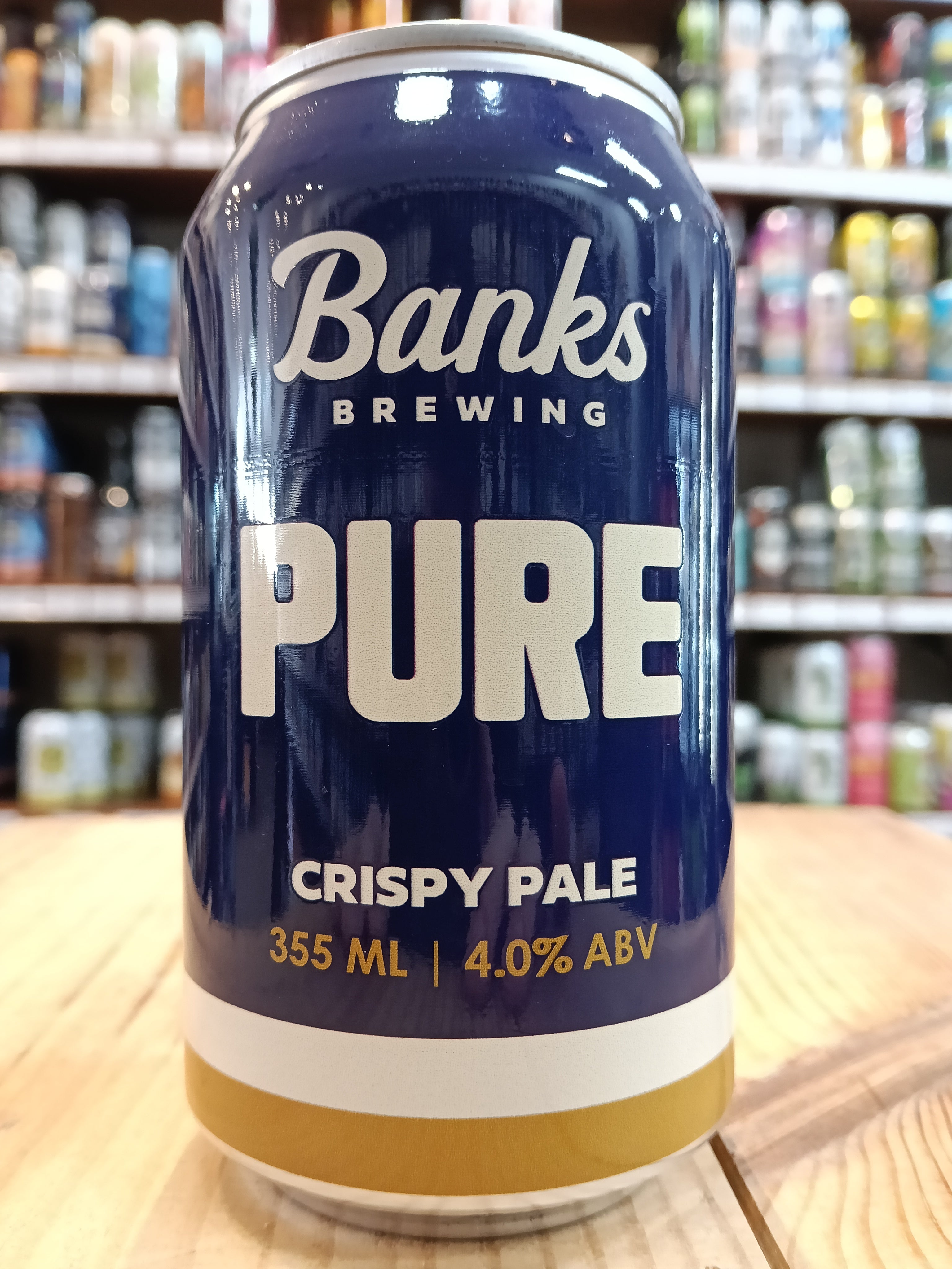 Banks Pure Crispy Pale 355ml Can – Purvis Beer