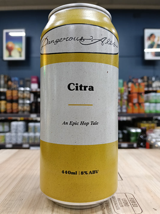 Dangerous Ales Epic Hop Tale Citra DDH Double Hazy IPA 440ml Can