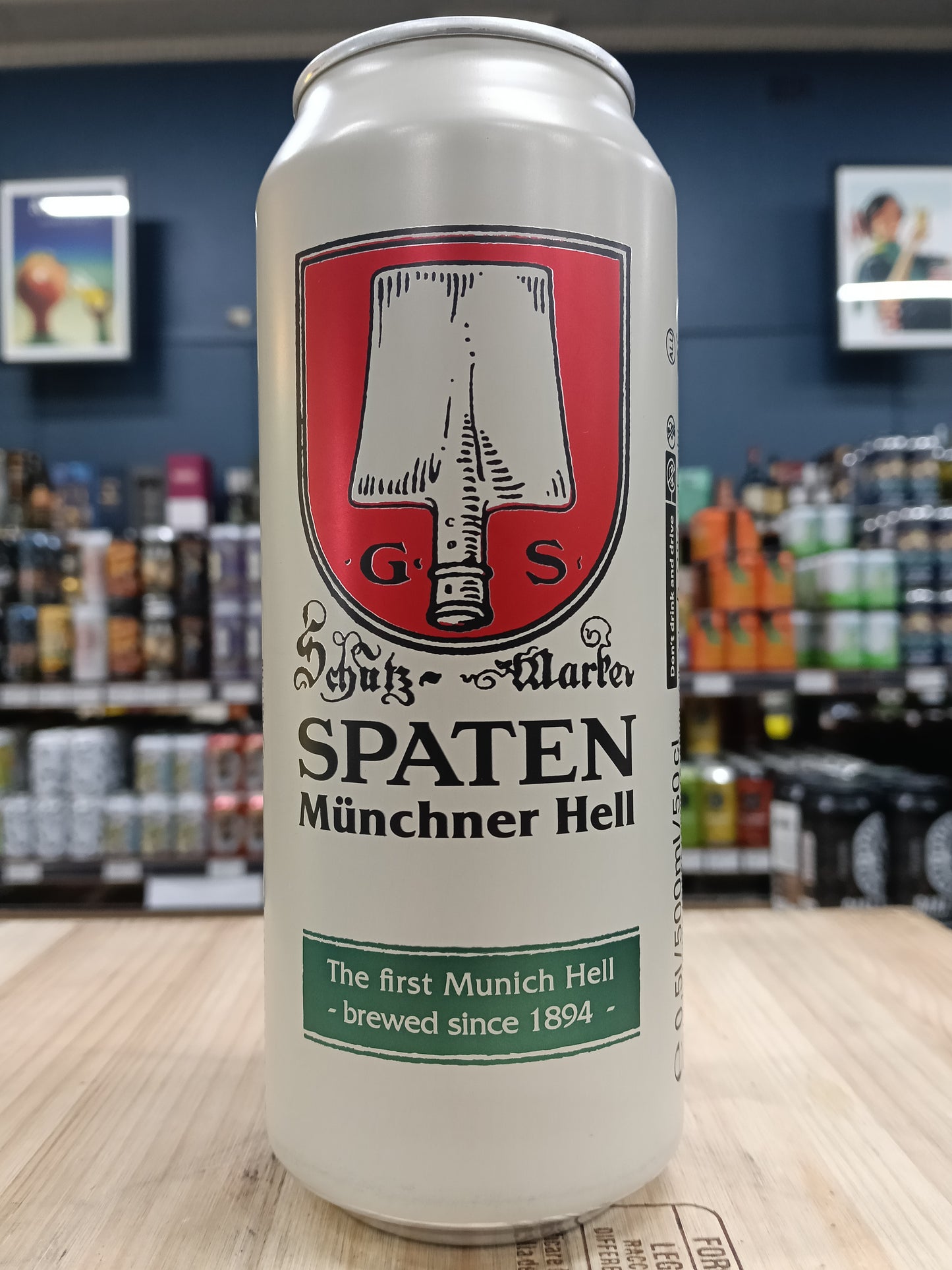 Spaten Munchener Hell 500ml Can