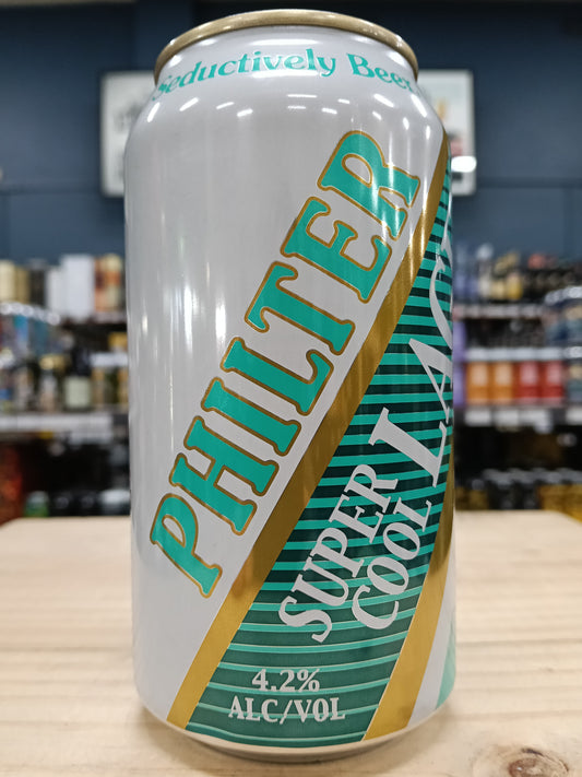 Philter Super Cool Lager 375ml Can