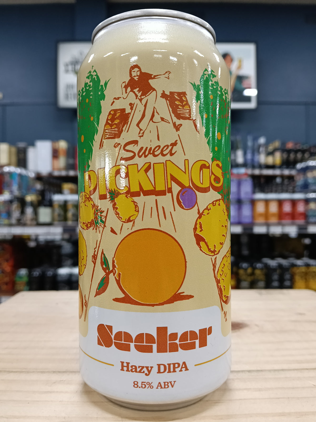 Seeker Sweet Pickings Hazy DIPA 440ml Can