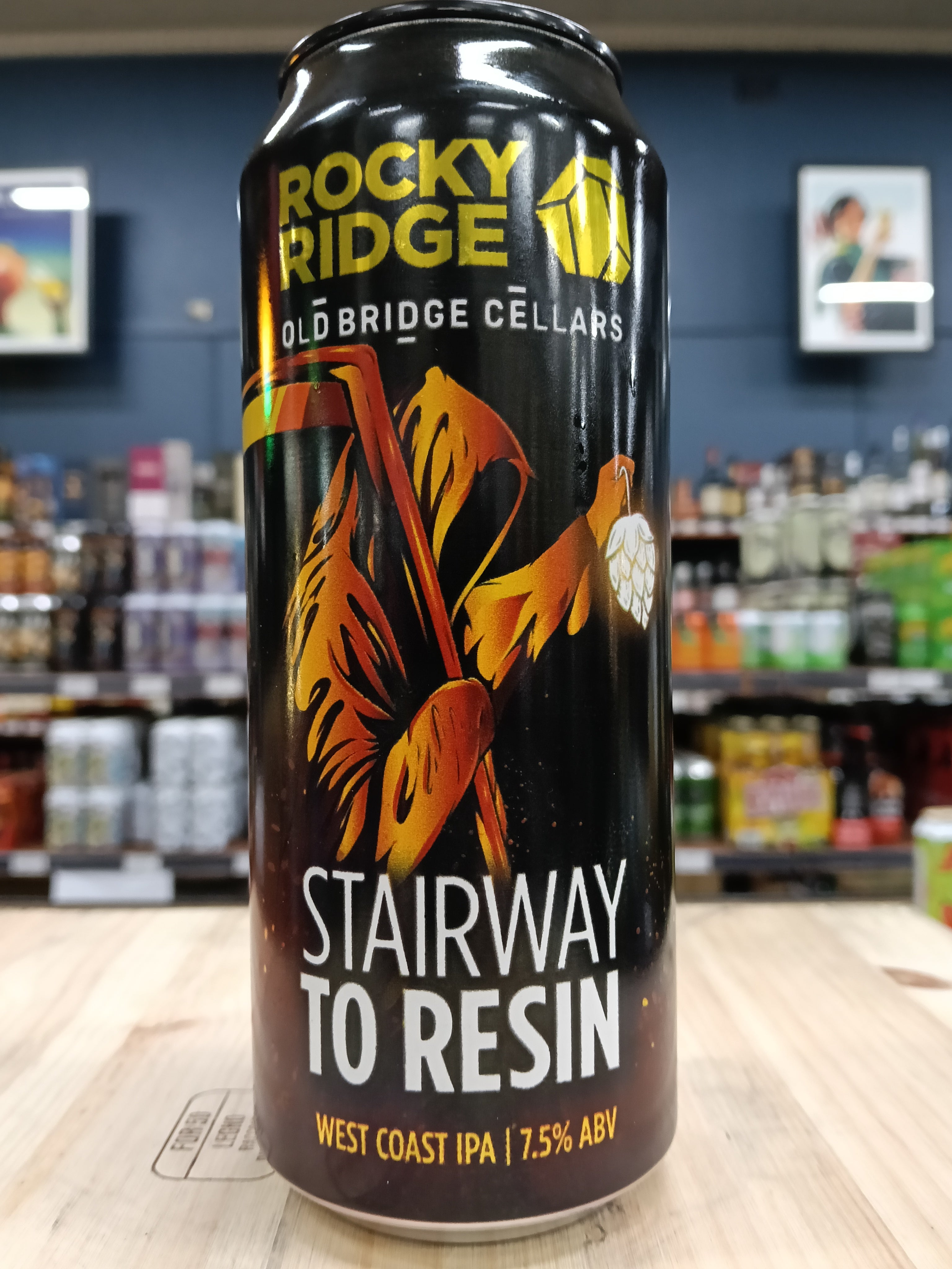 Rocky Ridge Stairway To Resin West Coast IPA 500ml Can – Purvis Beer