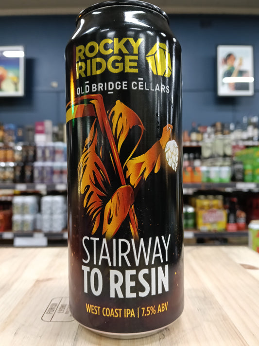Rocky Ridge Stairway To Resin West Coast IPA 500ml Can