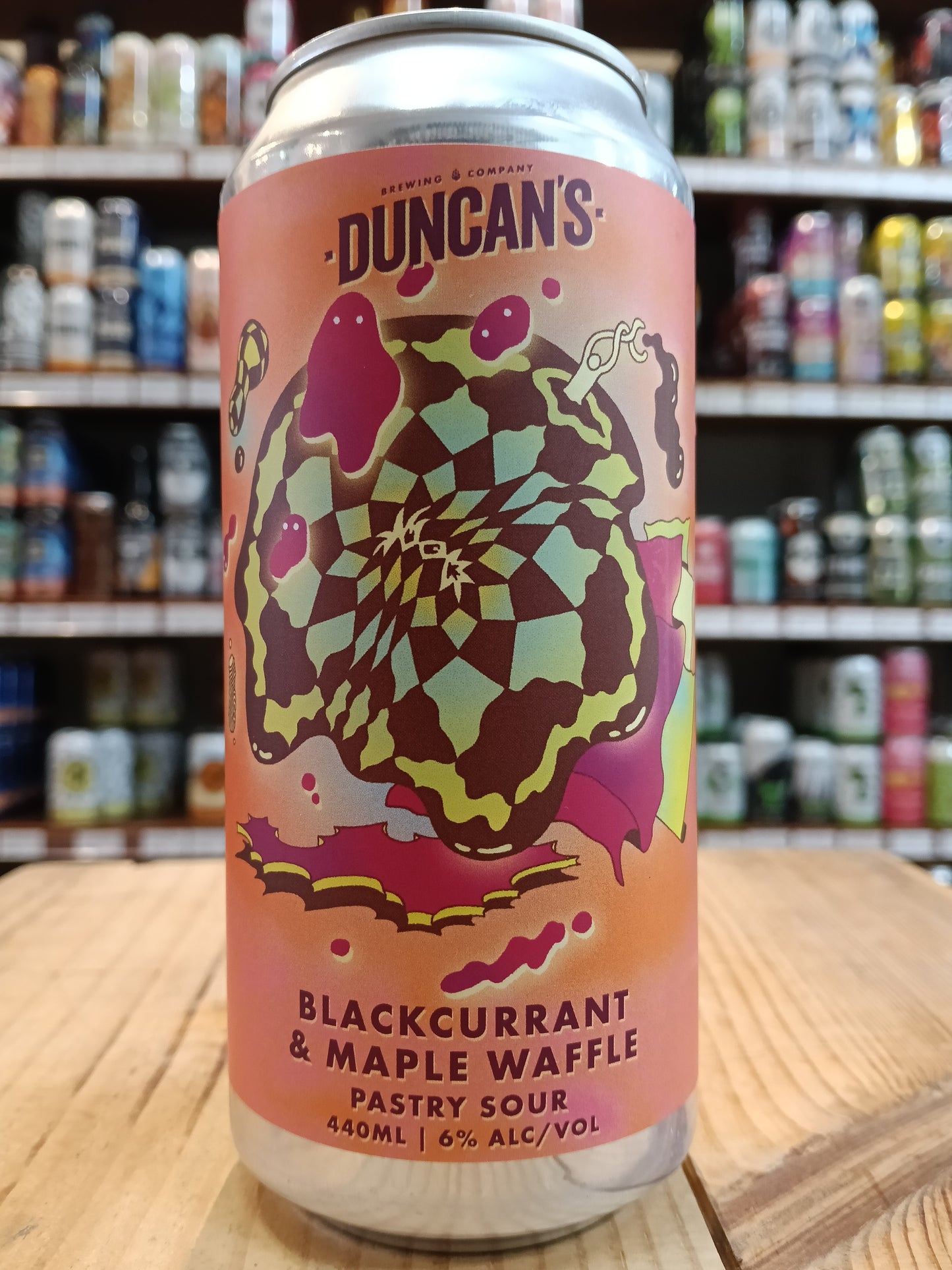 Duncan's Blackcurrant & Maple Waffle Pastry Sour 440ml Can