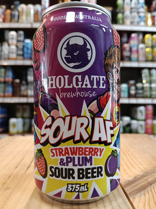 Holgate Sour AF Strawberry & Plum Sour 375ml Can