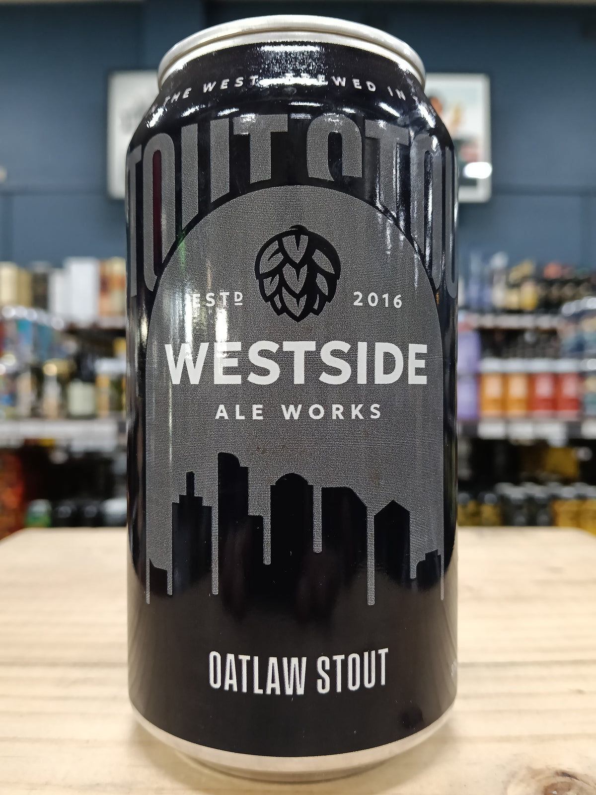Westside Ale Works Outlaw Stout 375ml Can
