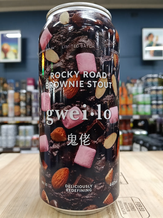 Gweilo Rocky Road Brownie Stout 440ml Can