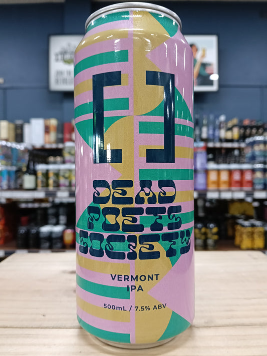 Working Title Dead Poets Society Vermont IPA 500ml Can