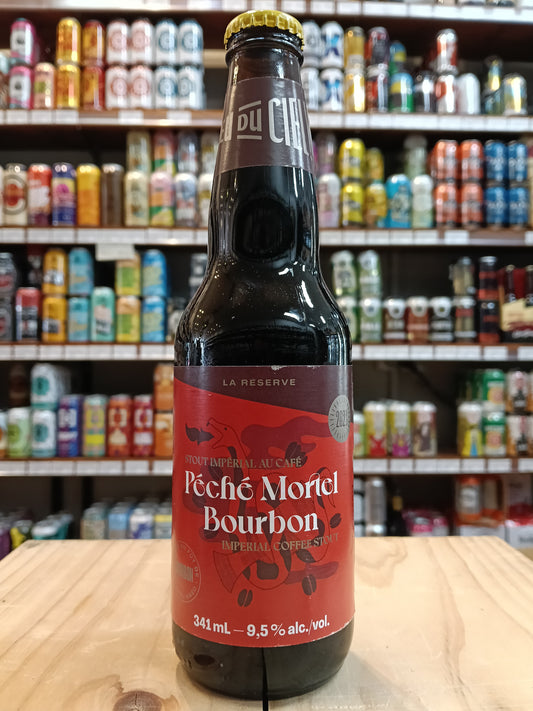 Dieu du Ciel! Péché Mortel Bourbon 2023 Bourbon Barrel Aged Imperial Coffee Stout 341ml
