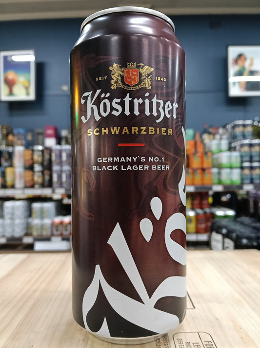 Kostritzer Schwarzbier Dark Lager 500ml Can