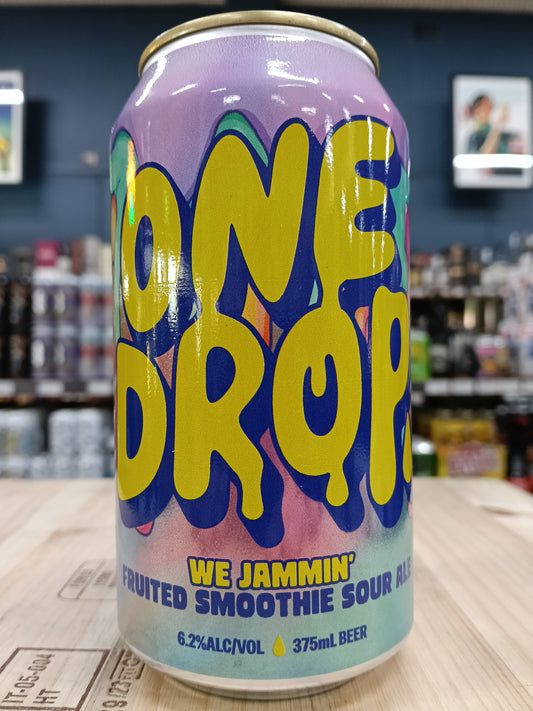 One Drop We Jammin' Double Fruited Smoothie Sour 375ml Can