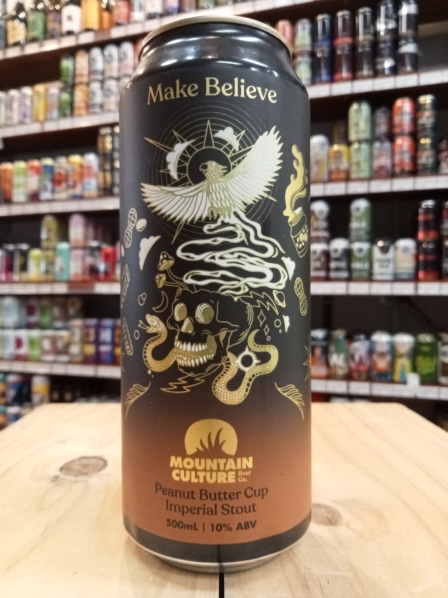 Mountain Culture Make Believe Peanut Butter Cup Imperial Stout 500ml Can