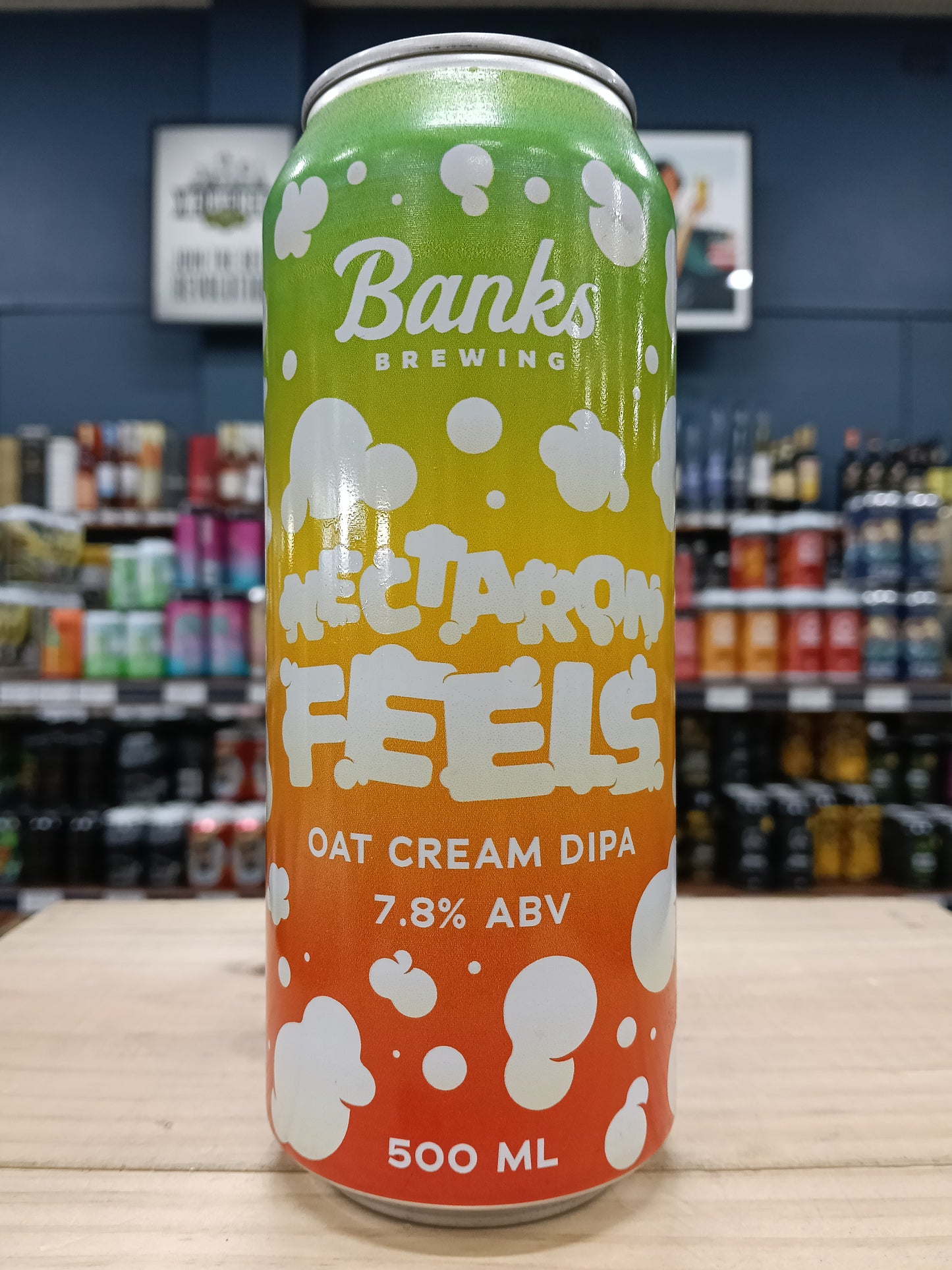 Banks Nectaron Feels Oat Cream DIPA 500ml Can