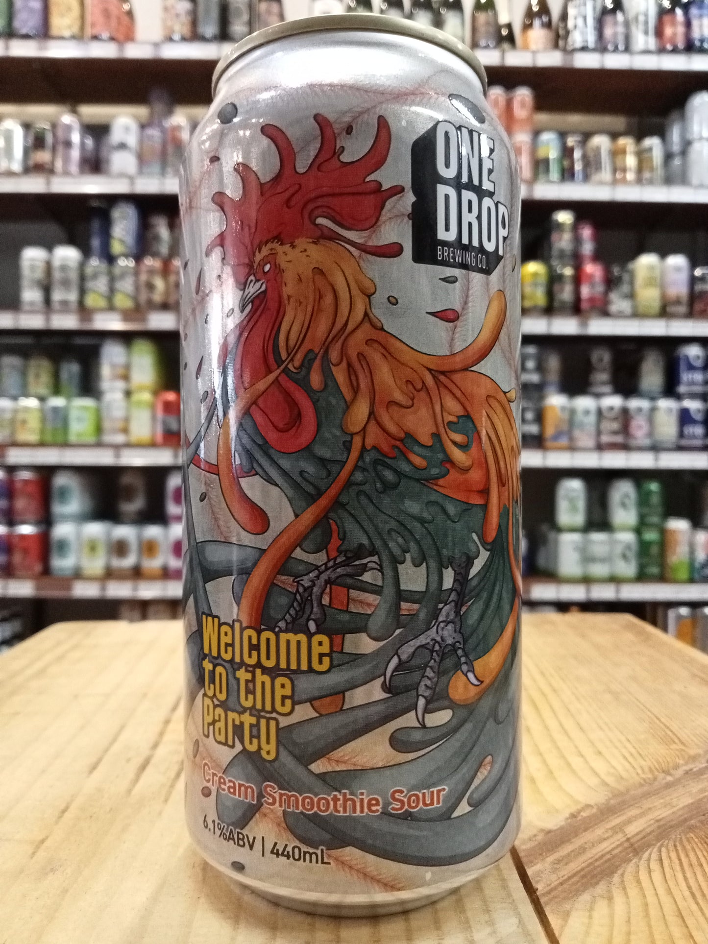 One Drop Welcome To The Party Smoothie Sour 440ml Can