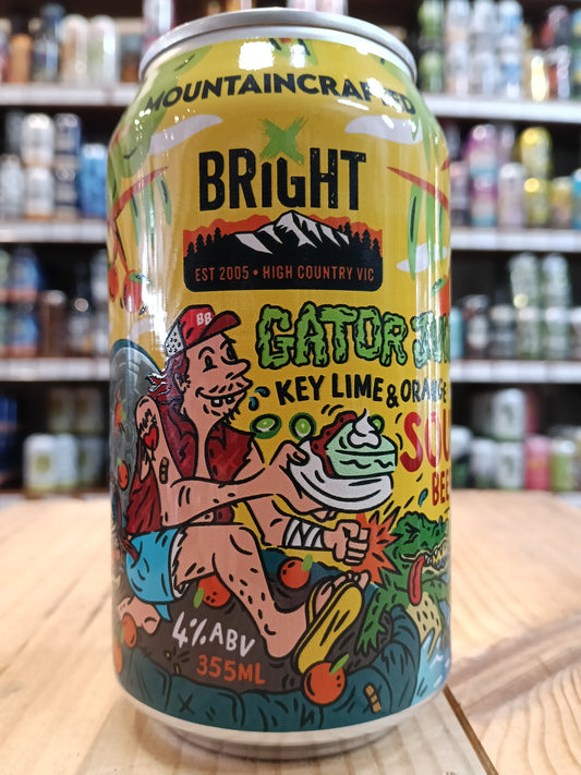 Bright Gator Juice Key Lime & Orange Sour 355ml Can