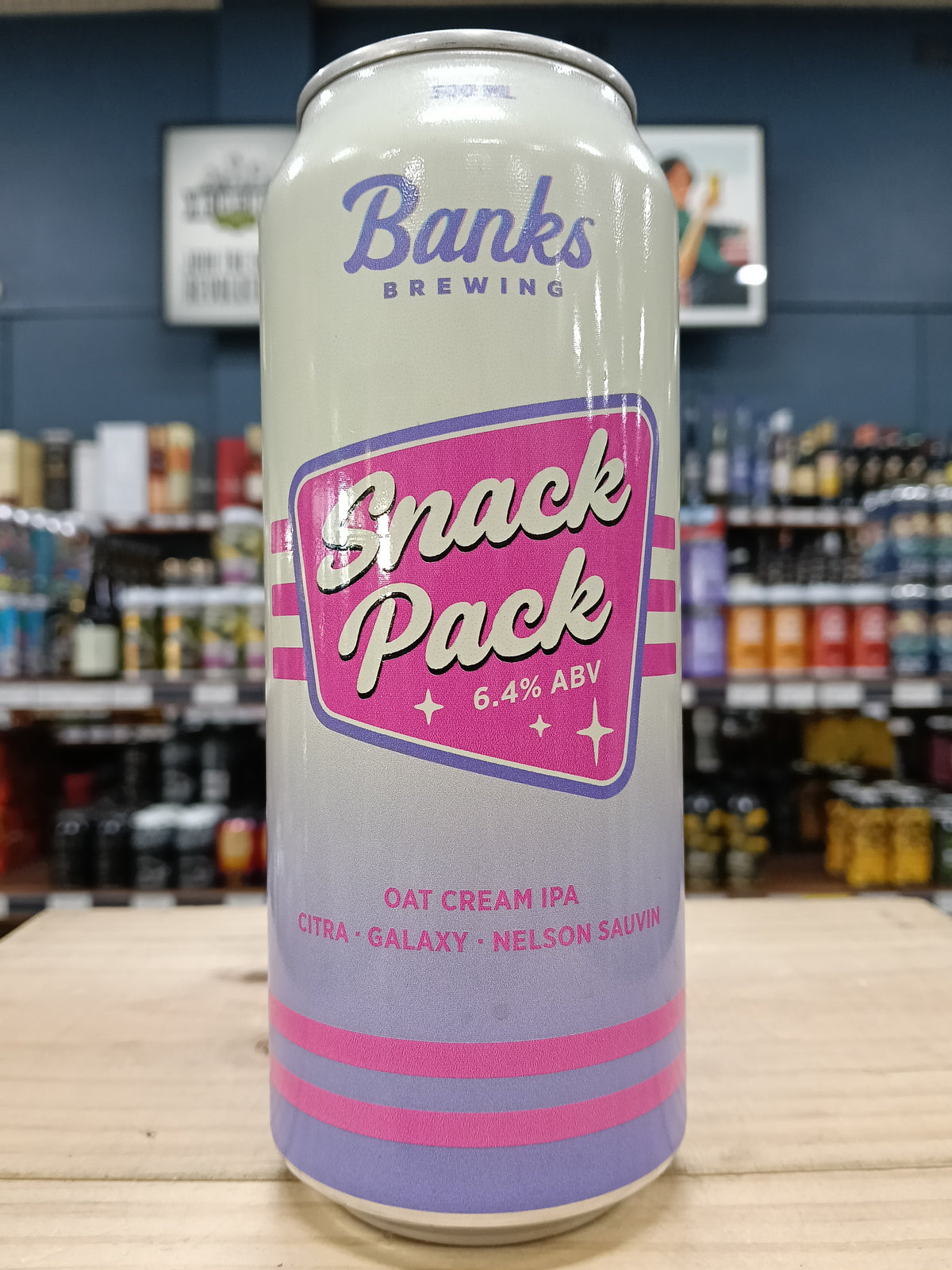 Banks Snack Pack Oat Cream IPA 500ml Can