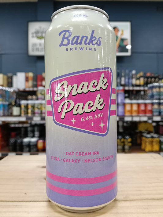 Banks Snack Pack Oat Cream IPA 500ml Can