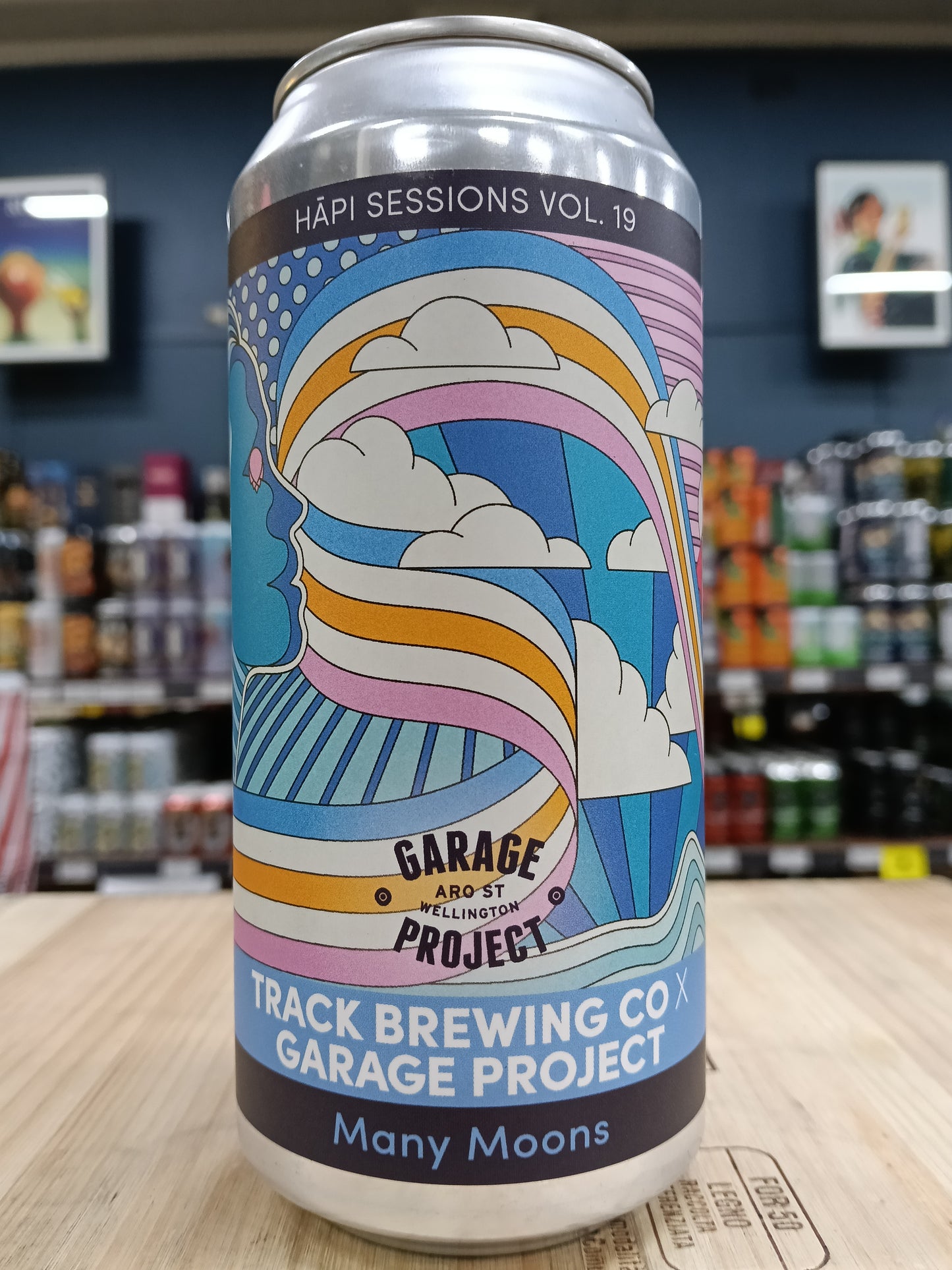 Garage Project x Track Many Moons Hazy Pale Ale Hapi Sessions Vol. 19 440ml Can