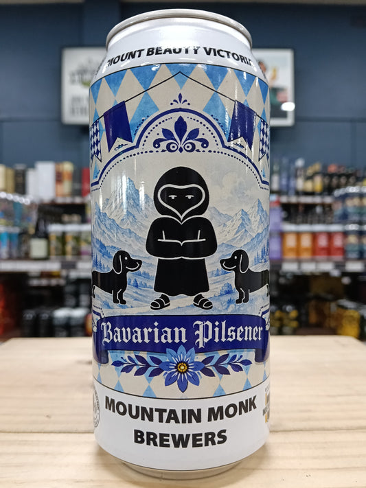 Mountain Monk Bavarian Pilsener 440ml Can