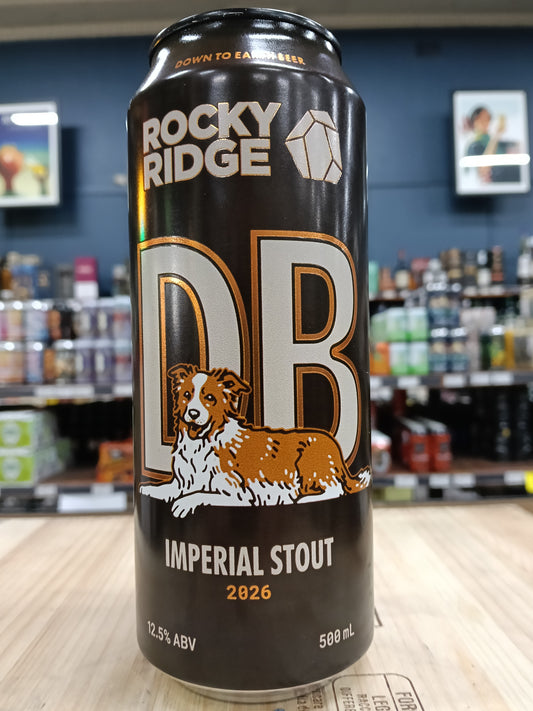 Rocky Ridge DB Imperial Stout 2026 500ml Can