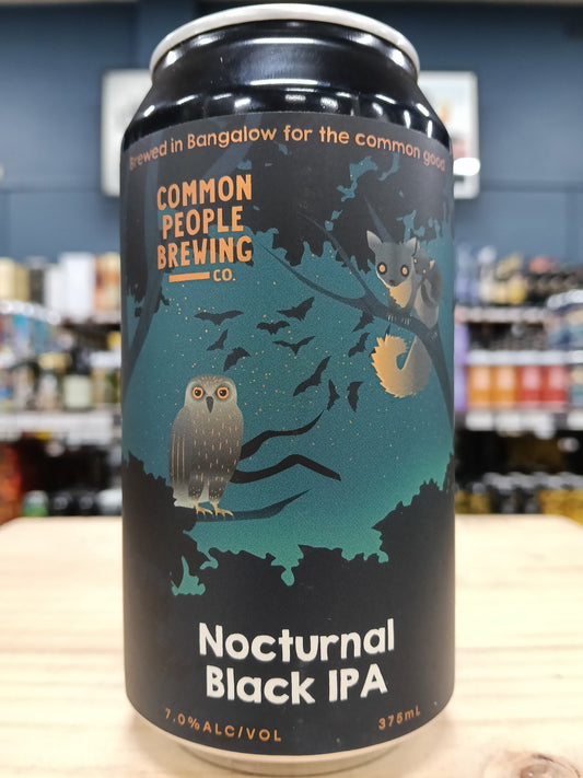 Common People Nocturnal Black IPA 375ml Can